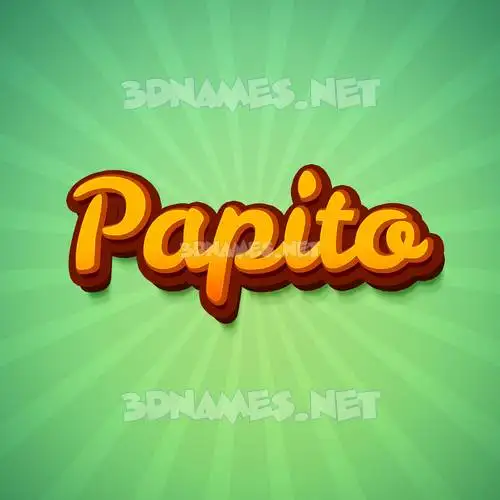 papito in Green Rays style - 3D name wallpaper papito in Green Rays style - 3D name wallpaper