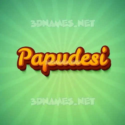 papudesi in Green Rays style - 3D name wallpaper papudesi in Green Rays style - 3D name wallpaper
