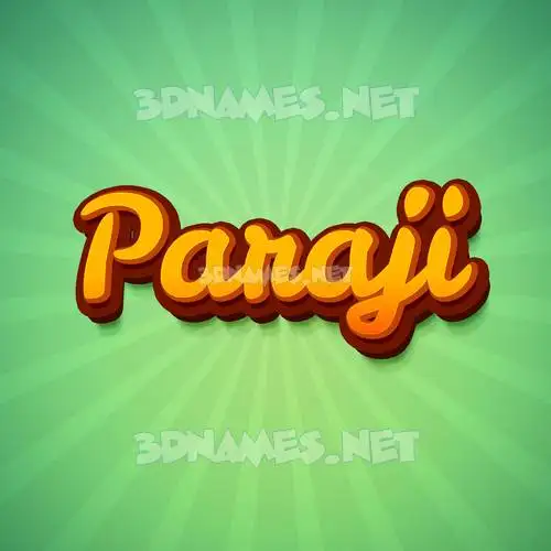 paraji in Green Rays style - 3D name wallpaper paraji in Green Rays style - 3D name wallpaper
