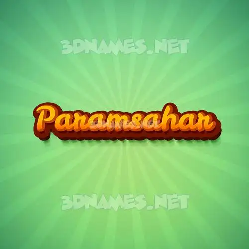 paramsahar in Green Rays style - 3D name wallpaper paramsahar in Green Rays style - 3D name wallpaper
