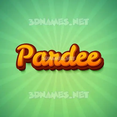 pardee in Green Rays style - 3D name wallpaper pardee in Green Rays style - 3D name wallpaper