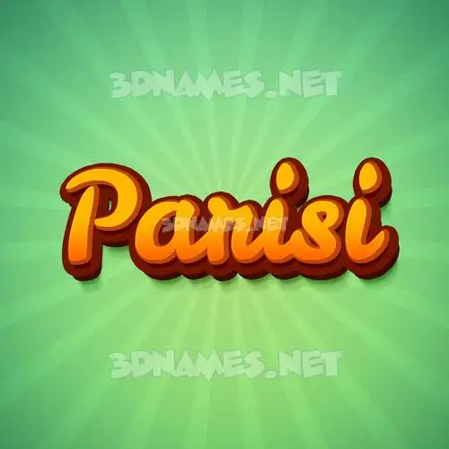 parisi in Green Rays style - 3D name wallpaper parisi in Green Rays style - 3D name wallpaper