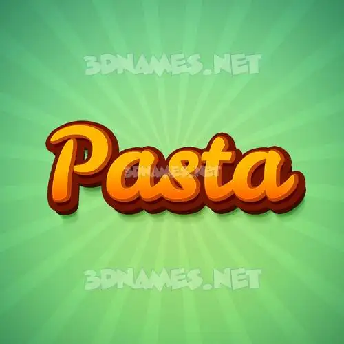 pasta in Green Rays style - 3D name wallpaper pasta in Green Rays style - 3D name wallpaper