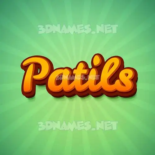 patils in Green Rays style - 3D name wallpaper patils in Green Rays style - 3D name wallpaper