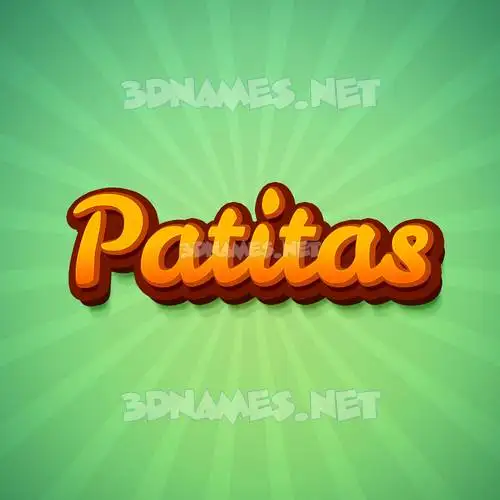 patitas in Green Rays style - 3D name wallpaper patitas in Green Rays style - 3D name wallpaper