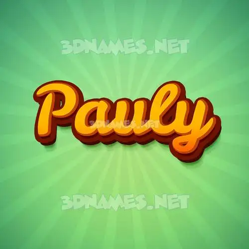 pauly in Green Rays style - 3D name wallpaper pauly in Green Rays style - 3D name wallpaper