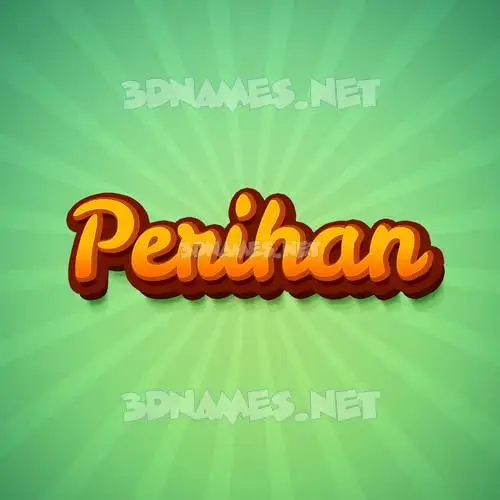 perihan in Green Rays style - 3D name wallpaper perihan in Green Rays style - 3D name wallpaper