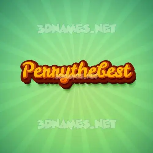 perrythebest in Green Rays style - 3D name wallpaper perrythebest in Green Rays style - 3D name wallpaper