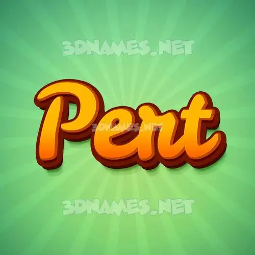 pert in Green Rays style - 3D name wallpaper pert in Green Rays style - 3D name wallpaper