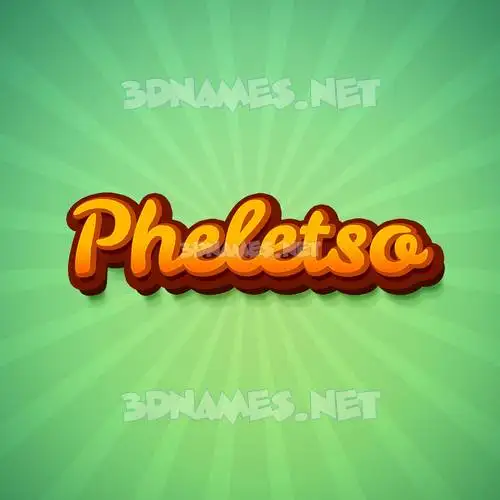 pheletso in Green Rays style - 3D name wallpaper pheletso in Green Rays style - 3D name wallpaper