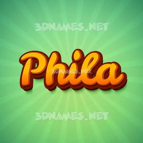 phila in Green Rays style - 3D name wallpaper phila in Green Rays style - 3D name wallpaper