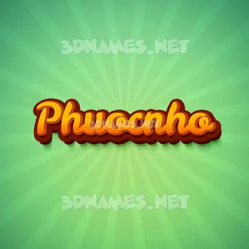 phuocnho in Green Rays style - 3D name wallpaper phuocnho in Green Rays style - 3D name wallpaper