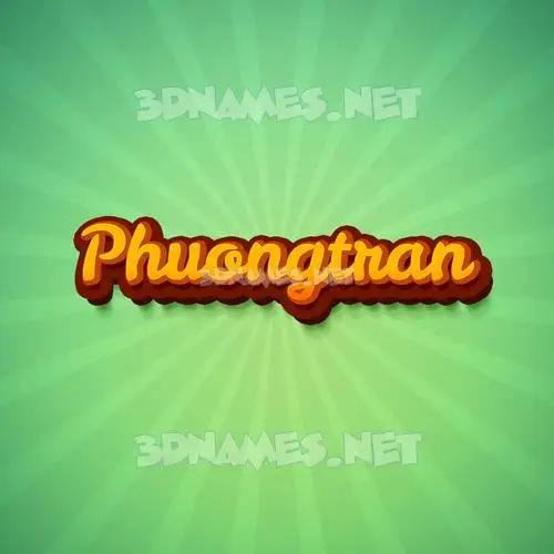 phuongtran in Green Rays style - 3D name wallpaper phuongtran in Green Rays style - 3D name wallpaper