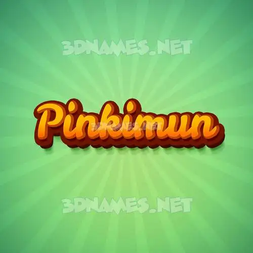 pinkimun in Green Rays style - 3D name wallpaper pinkimun in Green Rays style - 3D name wallpaper