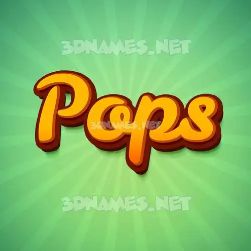 pops in Green Rays style - 3D name wallpaper pops in Green Rays style - 3D name wallpaper