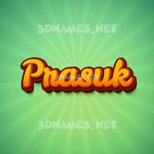 prasuk in Green Rays style - 3D name wallpaper prasuk in Green Rays style - 3D name wallpaper