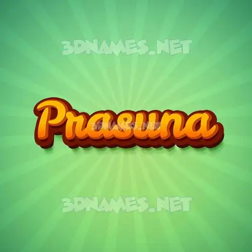 prasuna in Green Rays style - 3D name wallpaper prasuna in Green Rays style - 3D name wallpaper