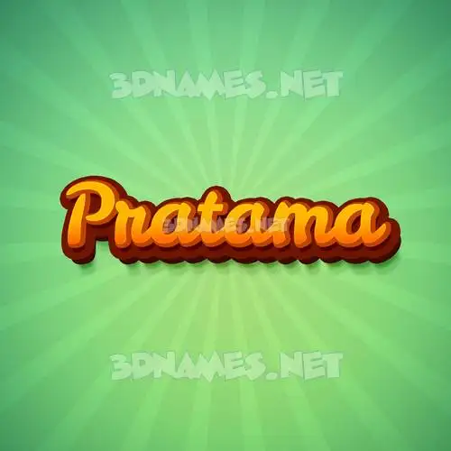 pratama in Green Rays style - 3D name wallpaper pratama in Green Rays style - 3D name wallpaper