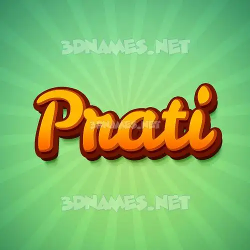 prati in Green Rays style - 3D name wallpaper prati in Green Rays style - 3D name wallpaper