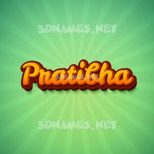 pratibha in Green Rays style - 3D name wallpaper pratibha in Green Rays style - 3D name wallpaper