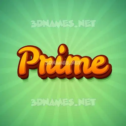 prime in Green Rays style - 3D name wallpaper prime in Green Rays style - 3D name wallpaper