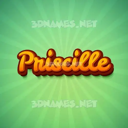 priscille in Green Rays style - 3D name wallpaper priscille in Green Rays style - 3D name wallpaper