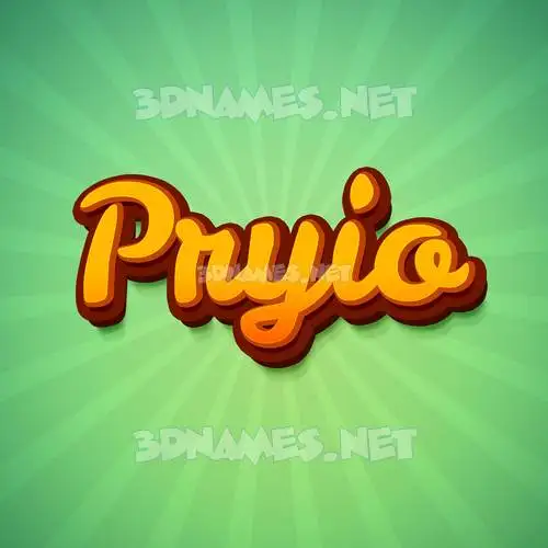 pryio in Green Rays style - 3D name wallpaper pryio in Green Rays style - 3D name wallpaper