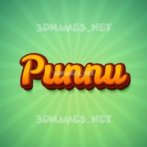 punnu in Green Rays style - 3D name wallpaper punnu in Green Rays style - 3D name wallpaper