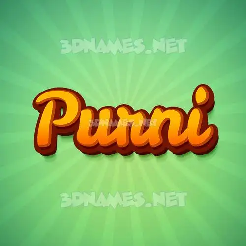 purni in Green Rays style - 3D name wallpaper purni in Green Rays style - 3D name wallpaper