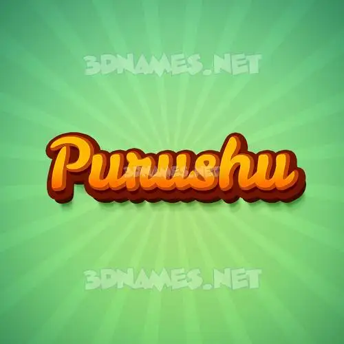 purushu in Green Rays style - 3D name wallpaper purushu in Green Rays style - 3D name wallpaper