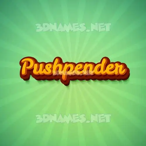 pushpender in Green Rays style - 3D name wallpaper pushpender in Green Rays style - 3D name wallpaper