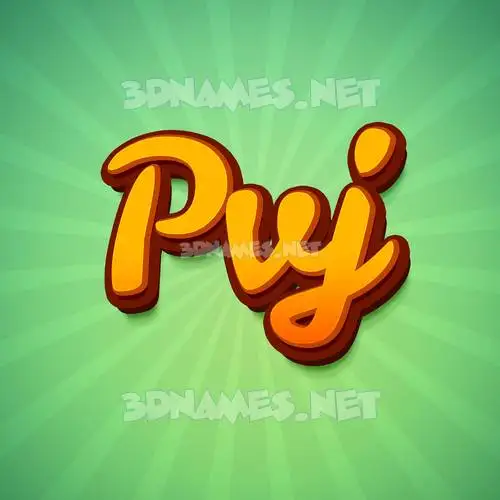 pvj in Green Rays style - 3D name wallpaper pvj in Green Rays style - 3D name wallpaper