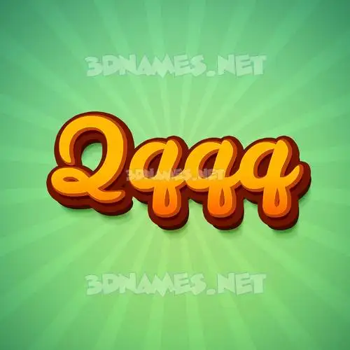qqqq in Green Rays style - 3D name wallpaper qqqq in Green Rays style - 3D name wallpaper