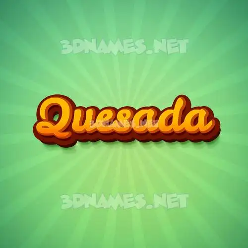 quesada in Green Rays style - 3D name wallpaper quesada in Green Rays style - 3D name wallpaper