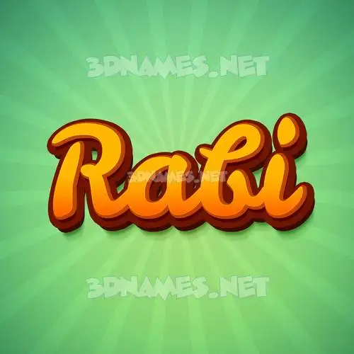rabi in Green Rays style - 3D name wallpaper rabi in Green Rays style - 3D name wallpaper