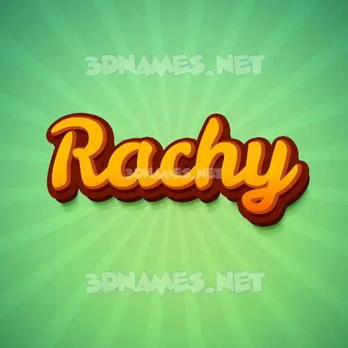 rachy in Green Rays style - 3D name wallpaper rachy in Green Rays style - 3D name wallpaper