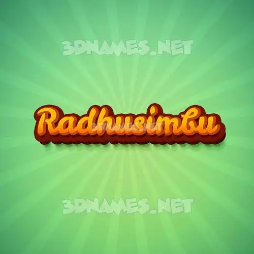 radhusimbu in Green Rays style - 3D name wallpaper radhusimbu in Green Rays style - 3D name wallpaper