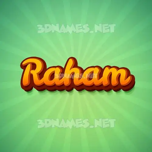 raham in Green Rays style - 3D name wallpaper raham in Green Rays style - 3D name wallpaper