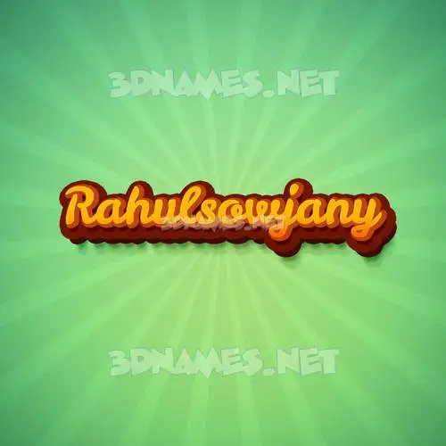 rahulsowjany in Green Rays style - 3D name wallpaper rahulsowjany in Green Rays style - 3D name wallpaper