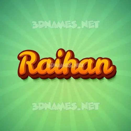 raihan in Green Rays style - 3D name wallpaper raihan in Green Rays style - 3D name wallpaper