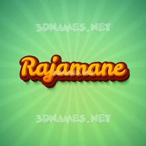 rajamane in Green Rays style - 3D name wallpaper rajamane in Green Rays style - 3D name wallpaper