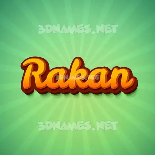 rakan in Green Rays style - 3D name wallpaper rakan in Green Rays style - 3D name wallpaper