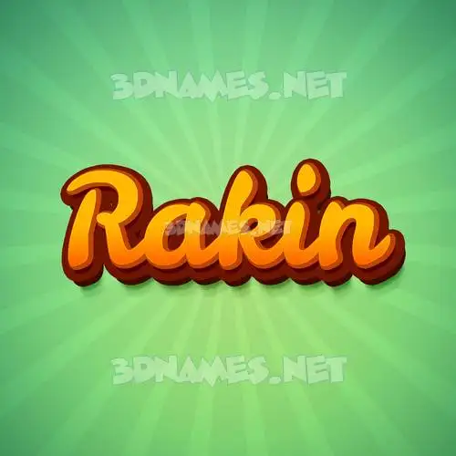rakin in Green Rays style - 3D name wallpaper rakin in Green Rays style - 3D name wallpaper