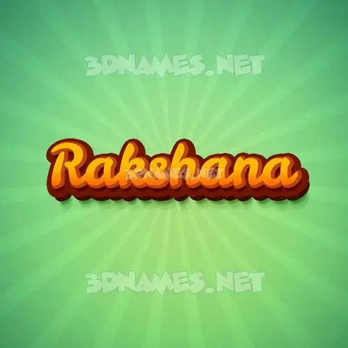 rakshana in Green Rays style - 3D name wallpaper rakshana in Green Rays style - 3D name wallpaper