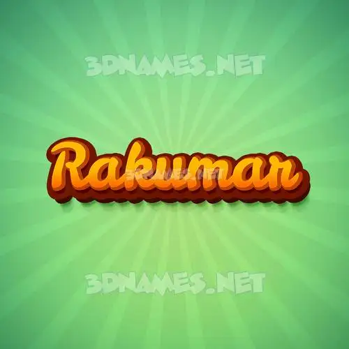 rakumar in Green Rays style - 3D name wallpaper rakumar in Green Rays style - 3D name wallpaper