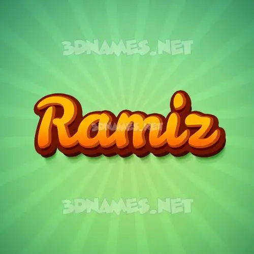 ramiz in Green Rays style - 3D name wallpaper ramiz in Green Rays style - 3D name wallpaper
