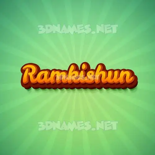 ramkishun in Green Rays style - 3D name wallpaper ramkishun in Green Rays style - 3D name wallpaper