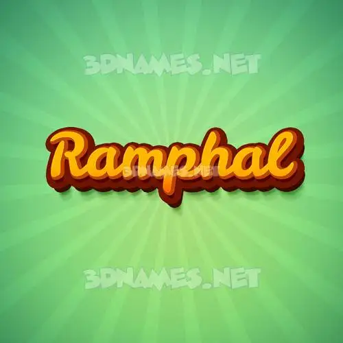 ramphal in Green Rays style - 3D name wallpaper ramphal in Green Rays style - 3D name wallpaper