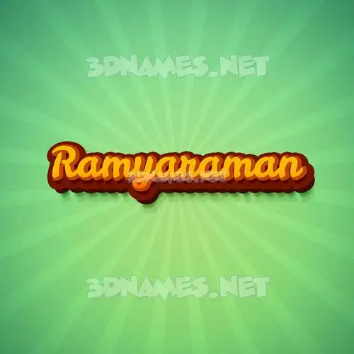 ramyaraman in Green Rays style - 3D name wallpaper ramyaraman in Green Rays style - 3D name wallpaper