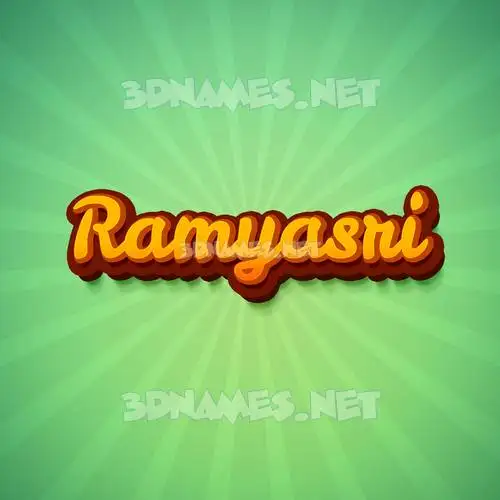 ramyasri in Green Rays style - 3D name wallpaper ramyasri in Green Rays style - 3D name wallpaper